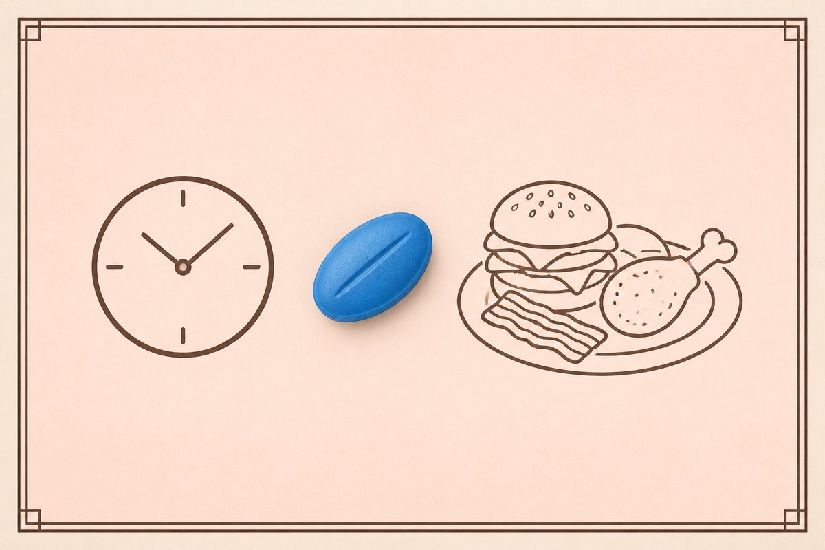 Dinner outline beside 25-50 mg sildenafil